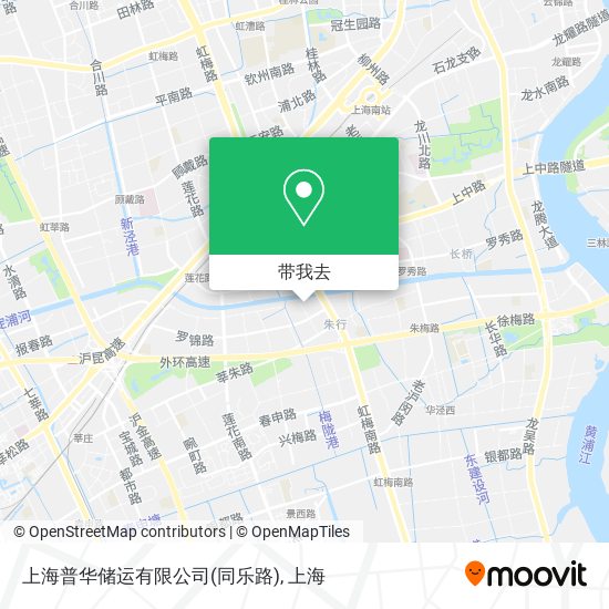 上海普华储运有限公司(同乐路)地图