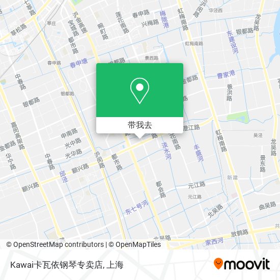 Kawai卡瓦依钢琴专卖店地图