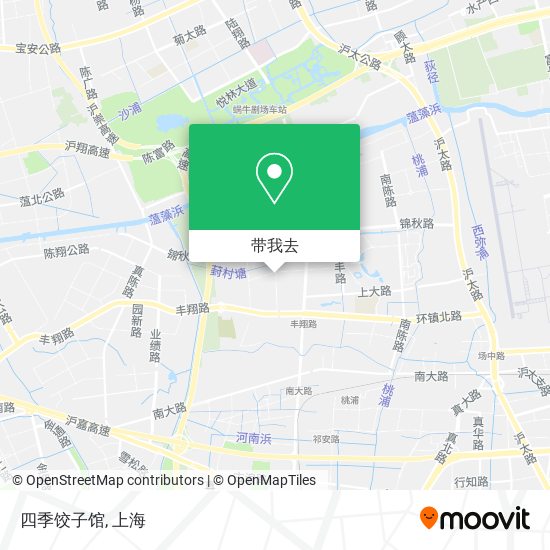 四季饺子馆地图
