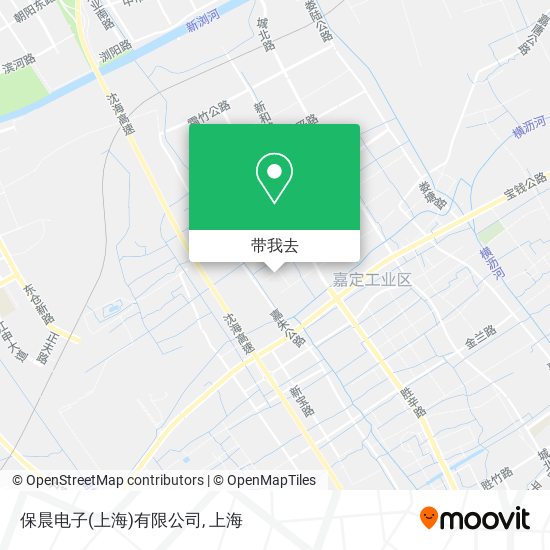 保晨电子(上海)有限公司地图