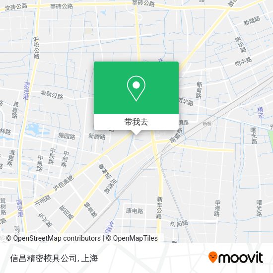信昌精密模具公司地图