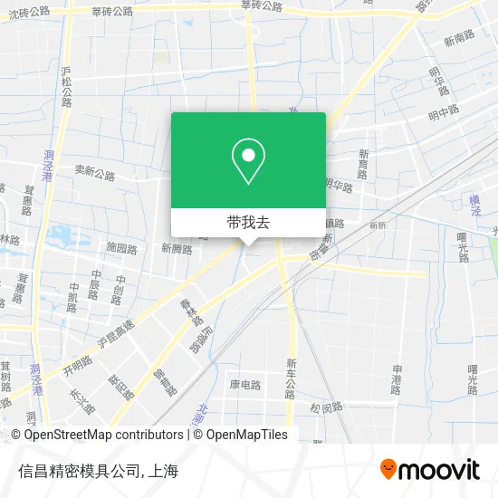 信昌精密模具公司地图