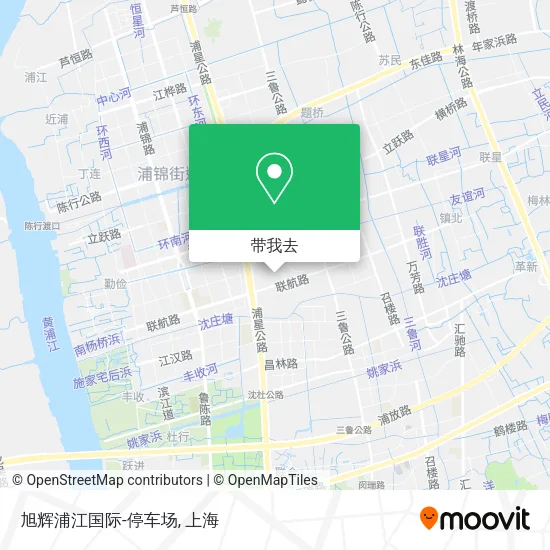 旭辉浦江国际-停车场地图