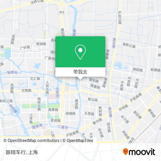 眼睛车行地图