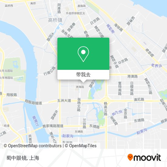 蜀中眼镜地图