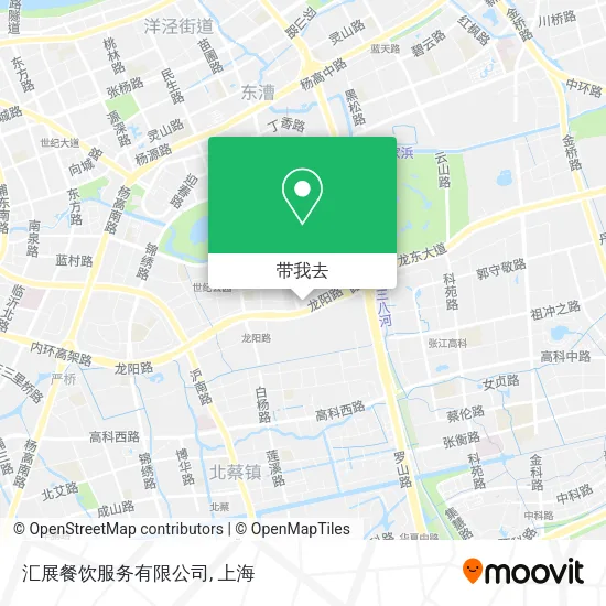 汇展餐饮服务有限公司地图