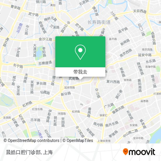 晨皓口腔门诊部地图
