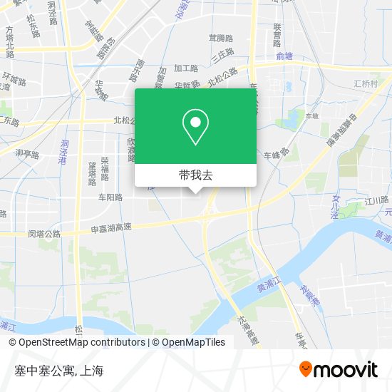 塞中塞公寓地图