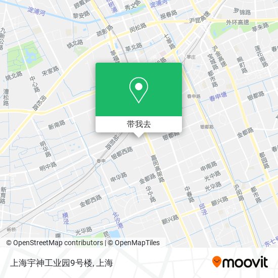 上海宇神工业园9号楼地图