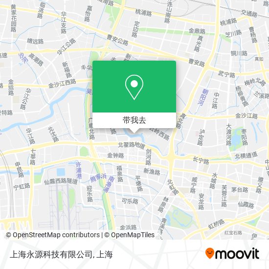 上海永源科技有限公司地图