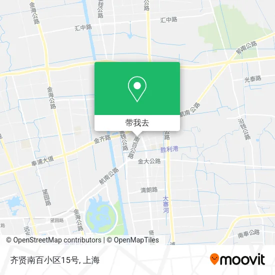 齐贤南百小区15号地图