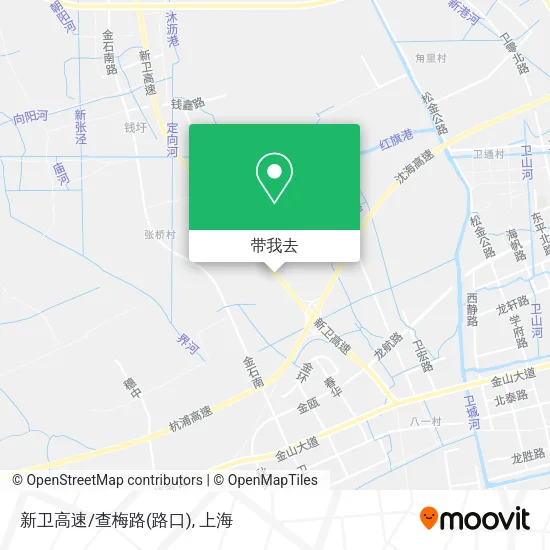 新卫高速/查梅路(路口)地图