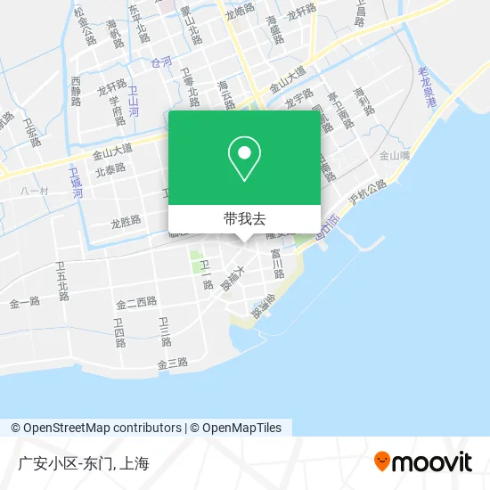 广安小区-东门地图