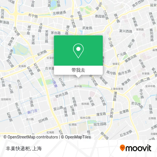 丰巢快递柜地图