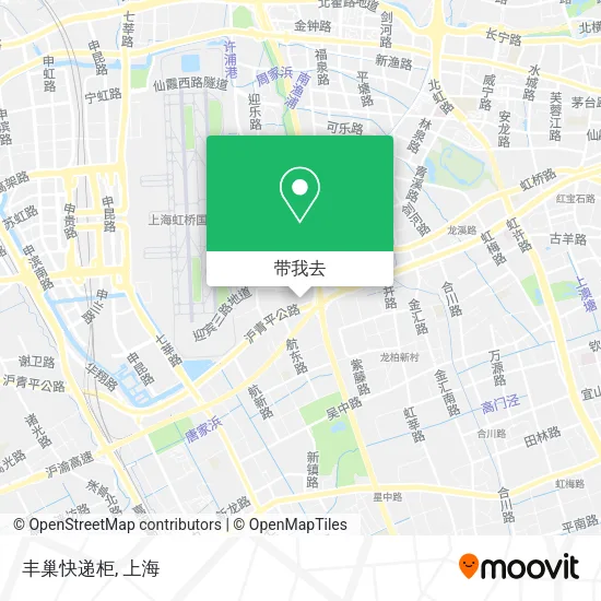丰巢快递柜地图