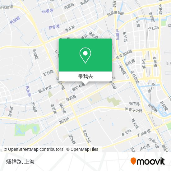 蟠祥路地图