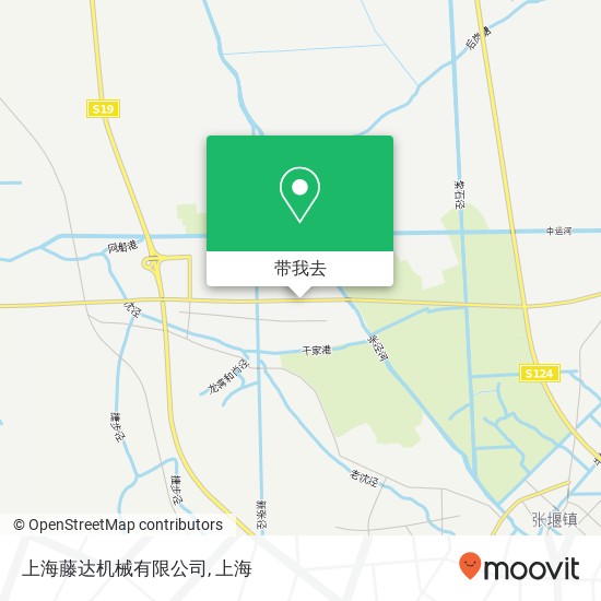 上海藤达机械有限公司地图