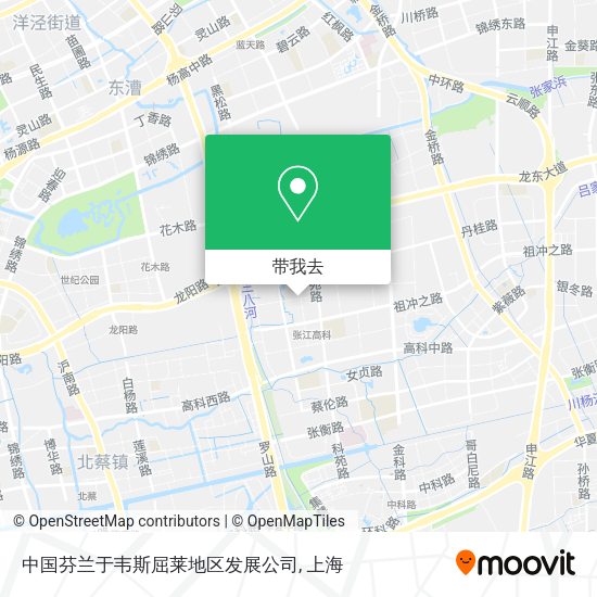中国芬兰于韦斯屈莱地区发展公司地图
