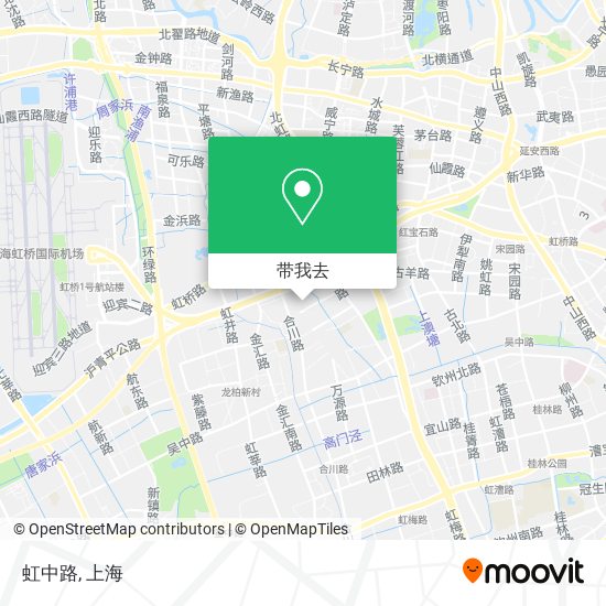 虹中路地图