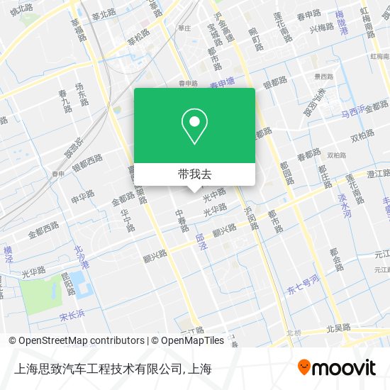 上海思致汽车工程技术有限公司地图