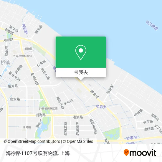 海徐路1107号联赛物流地图