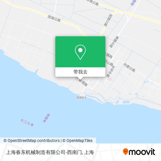 上海春东机械制造有限公司-西南门地图