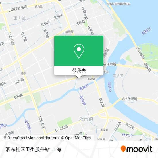 泗东社区卫生服务站地图