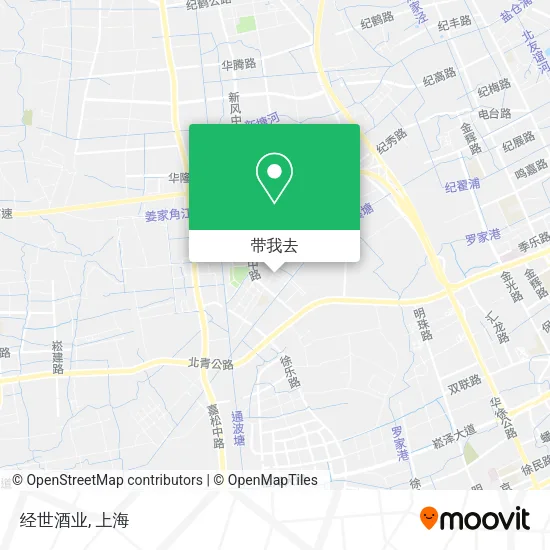 经世酒业地图