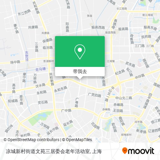 凉城新村街道文苑三居委会老年活动室地图