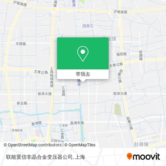 联能置信非晶合金变压器公司地图