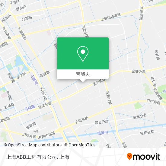 上海ABB工程有限公司地图