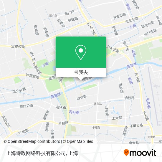 上海诗政网络科技有限公司地图