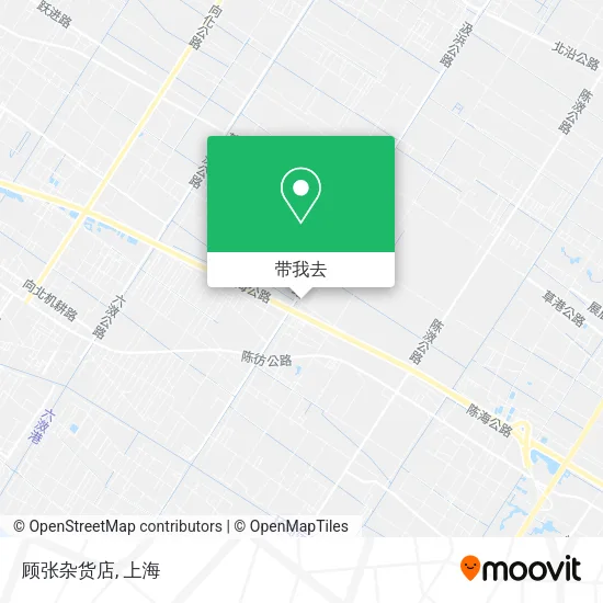 顾张杂货店地图
