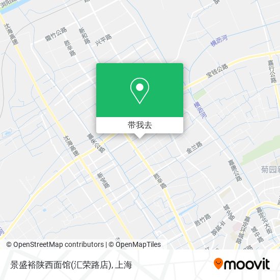 景盛裕陕西面馆(汇荣路店)地图