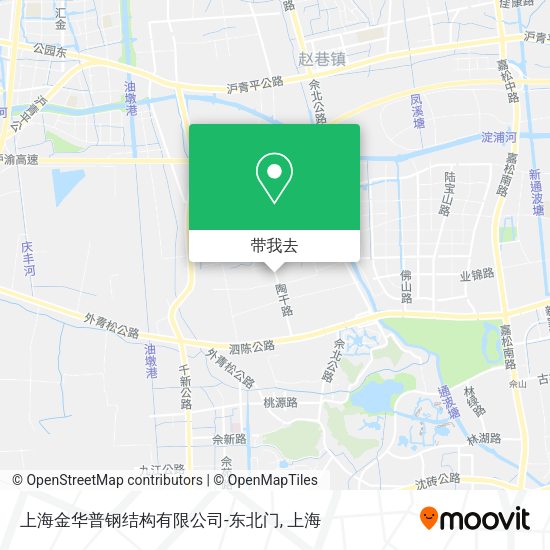 上海金华普钢结构有限公司-东北门地图
