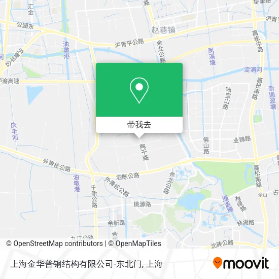 上海金华普钢结构有限公司-东北门地图