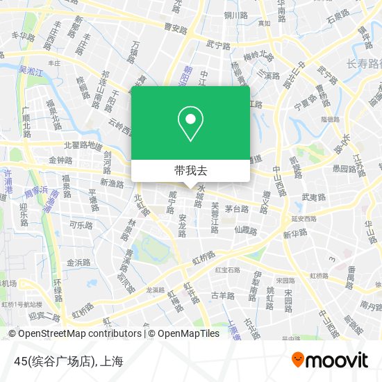 45(缤谷广场店)地图