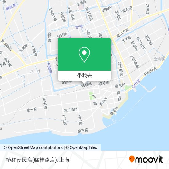 艳红便民店(临桂路店)地图