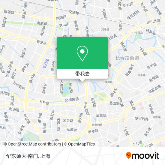 华东师大-南门地图