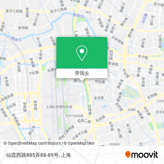 仙霞西路885弄88-89号地图