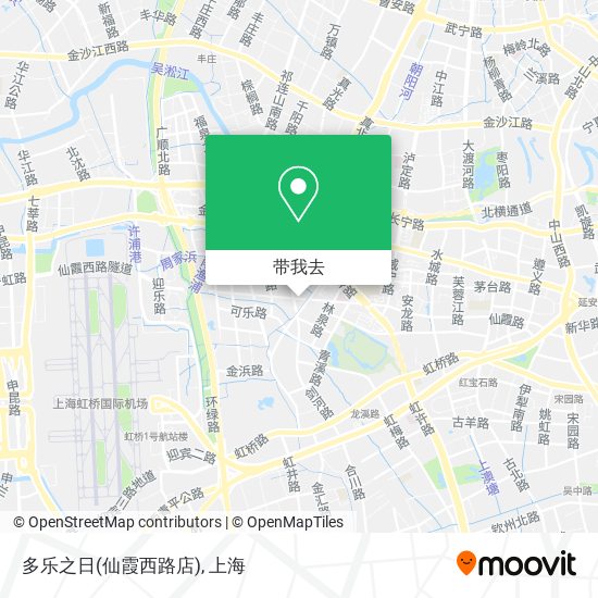 多乐之日(仙霞西路店)地图