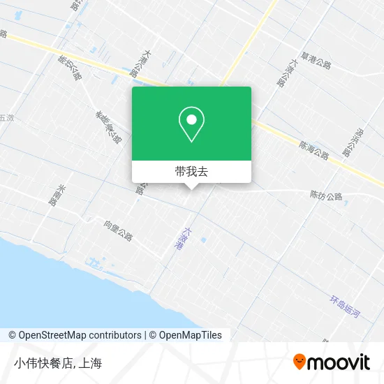 小伟快餐店地图