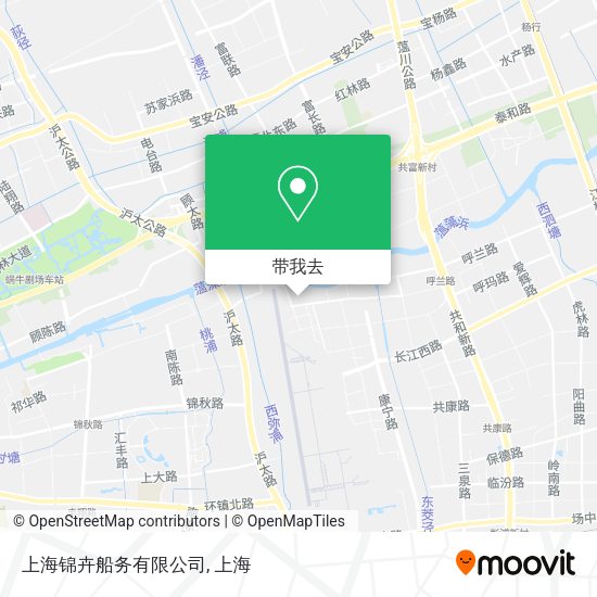 上海锦卉船务有限公司地图