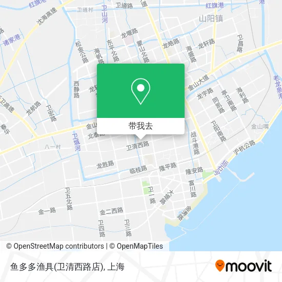 鱼多多渔具(卫清西路店)地图