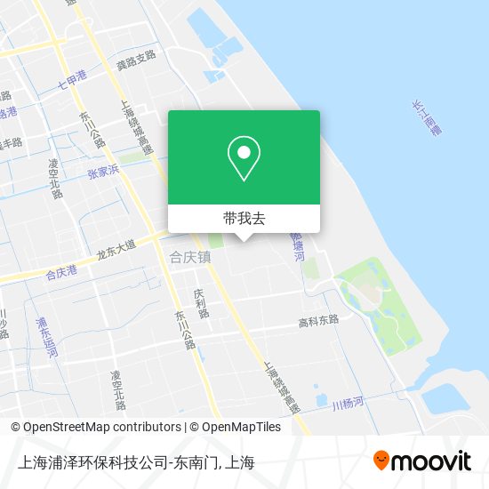 上海浦泽环保科技公司-东南门地图