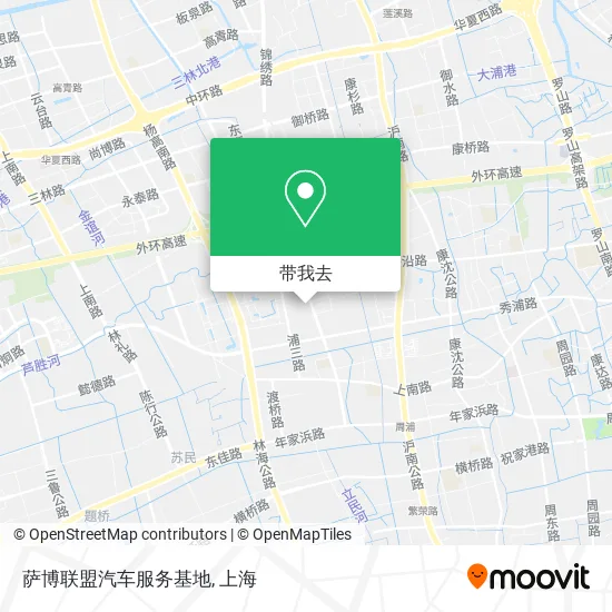 萨博联盟汽车服务基地地图