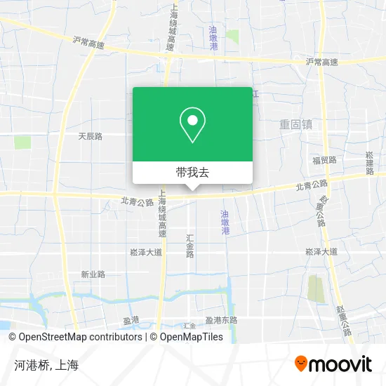 河港桥地图