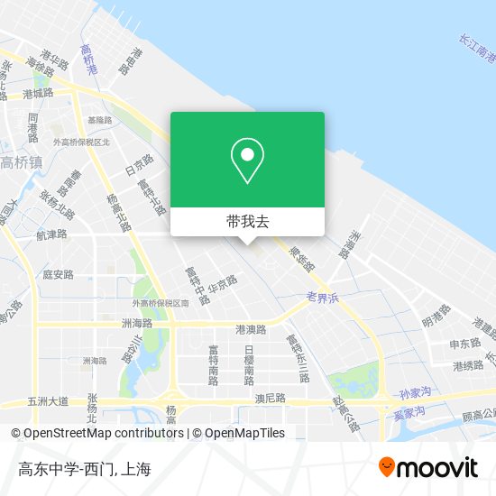高东中学-西门地图