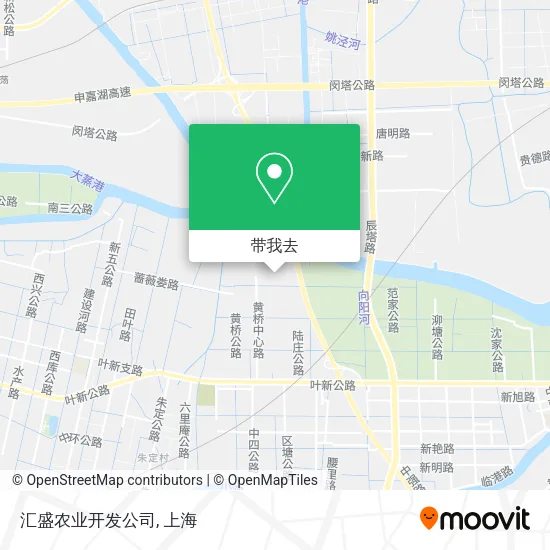 汇盛农业开发公司地图
