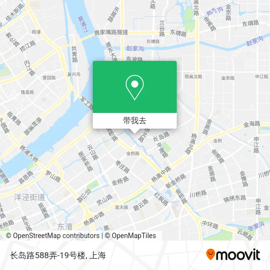 长岛路588弄-19号楼地图